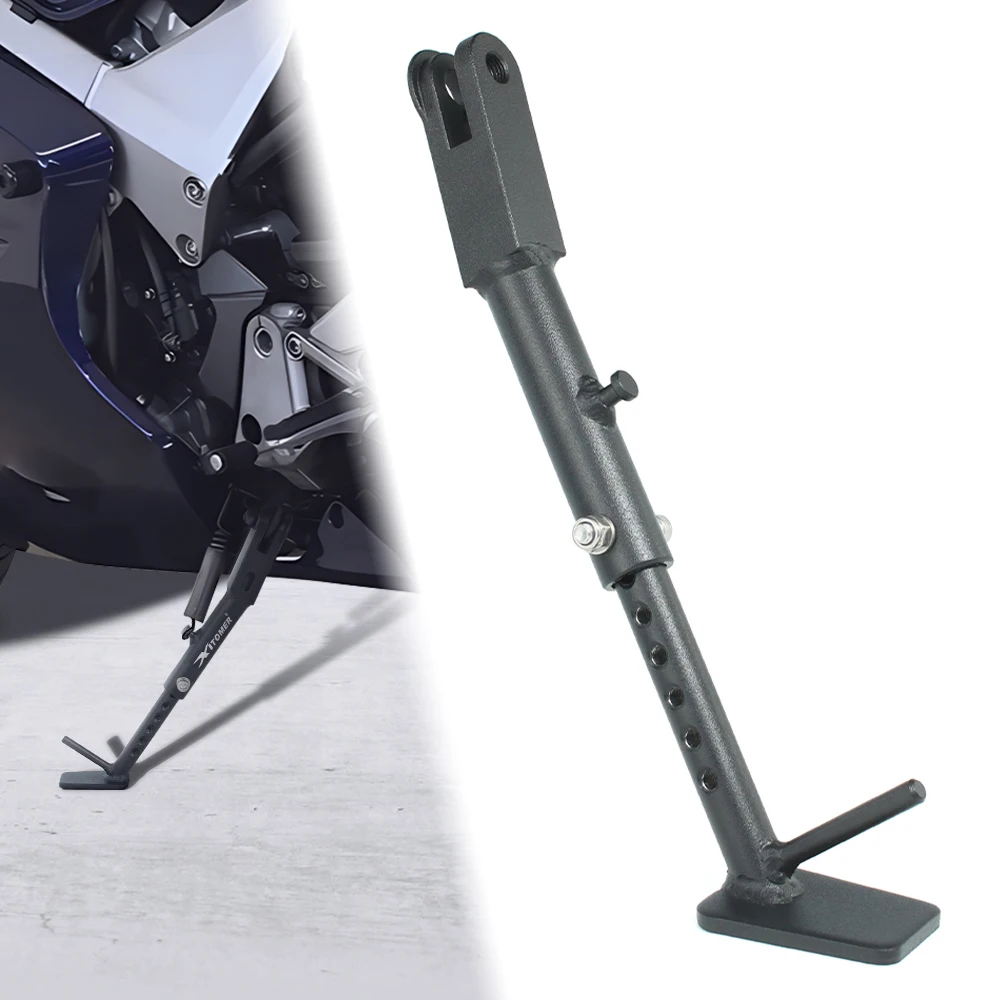 

Motorcycle Adjustable Kickstand Side Stand Foot Peg Support VFR 800 Interceptor VFR 800A Interceptor ABS 2002-2020 For Honda