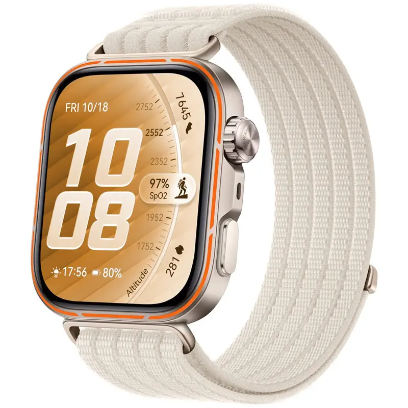Original 1:1 Sportarmband für Huawei Watch Fit 5 Pro, 4 Pro, atmungsaktives Nylon-Schlaufenarmband, Correa für Huawei Watch Fit 3, Fit 4, Fit 5