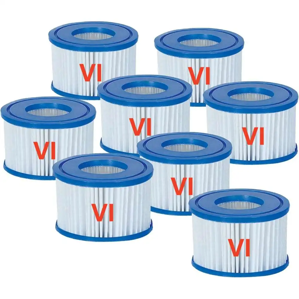 Cartucho de Filtro Tipo VI para Bestway Lay-Z-Spa Miami/Palm Springs Coleman SaluSpa 90352E 58323 Intex Flowclear, Filtros para Jacuzzi