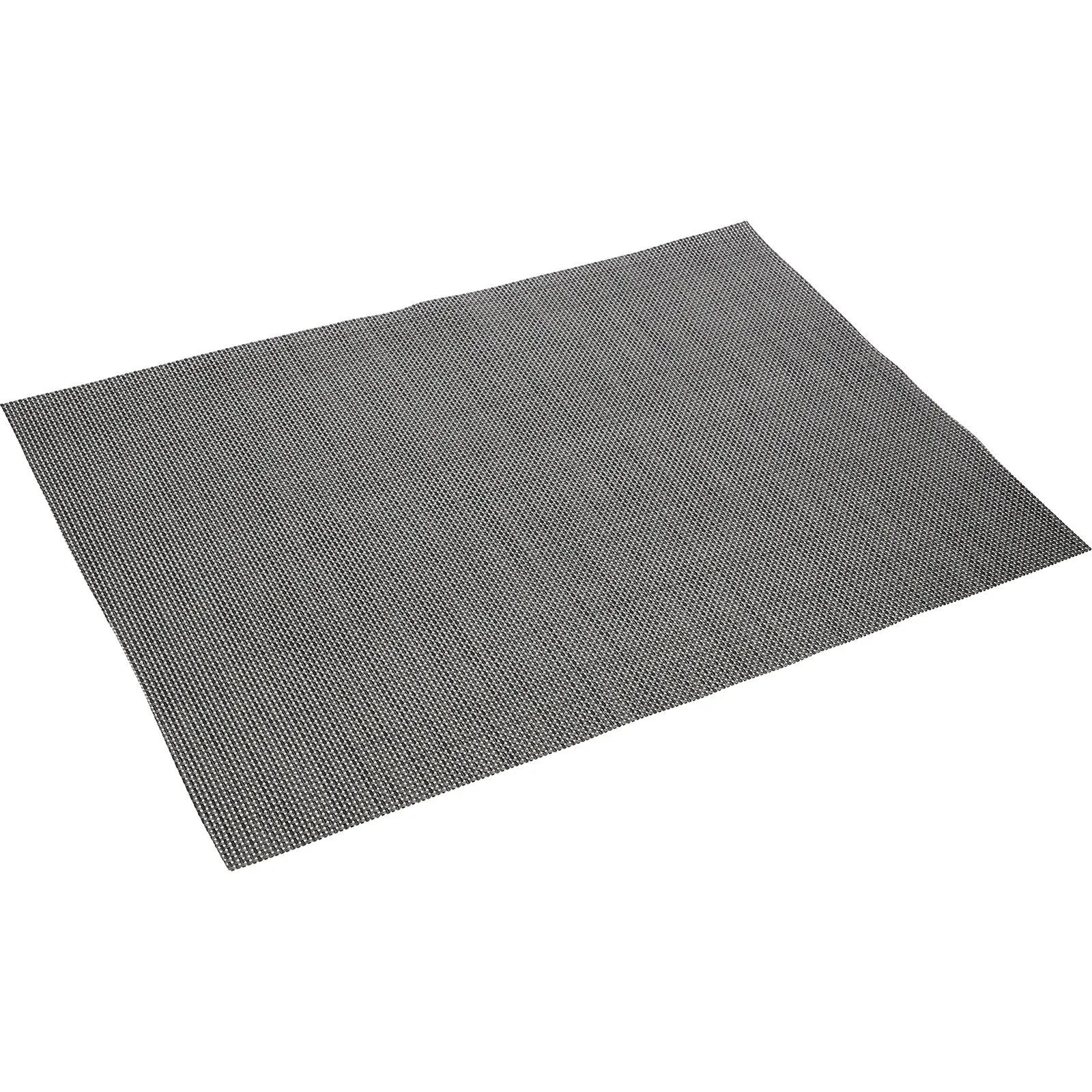 4Pcs European Faux Linen Placemats Heat Resistant Non Slip Kitchen Dining Table Mats Woven Washable Vinyl Decorative Table Mats