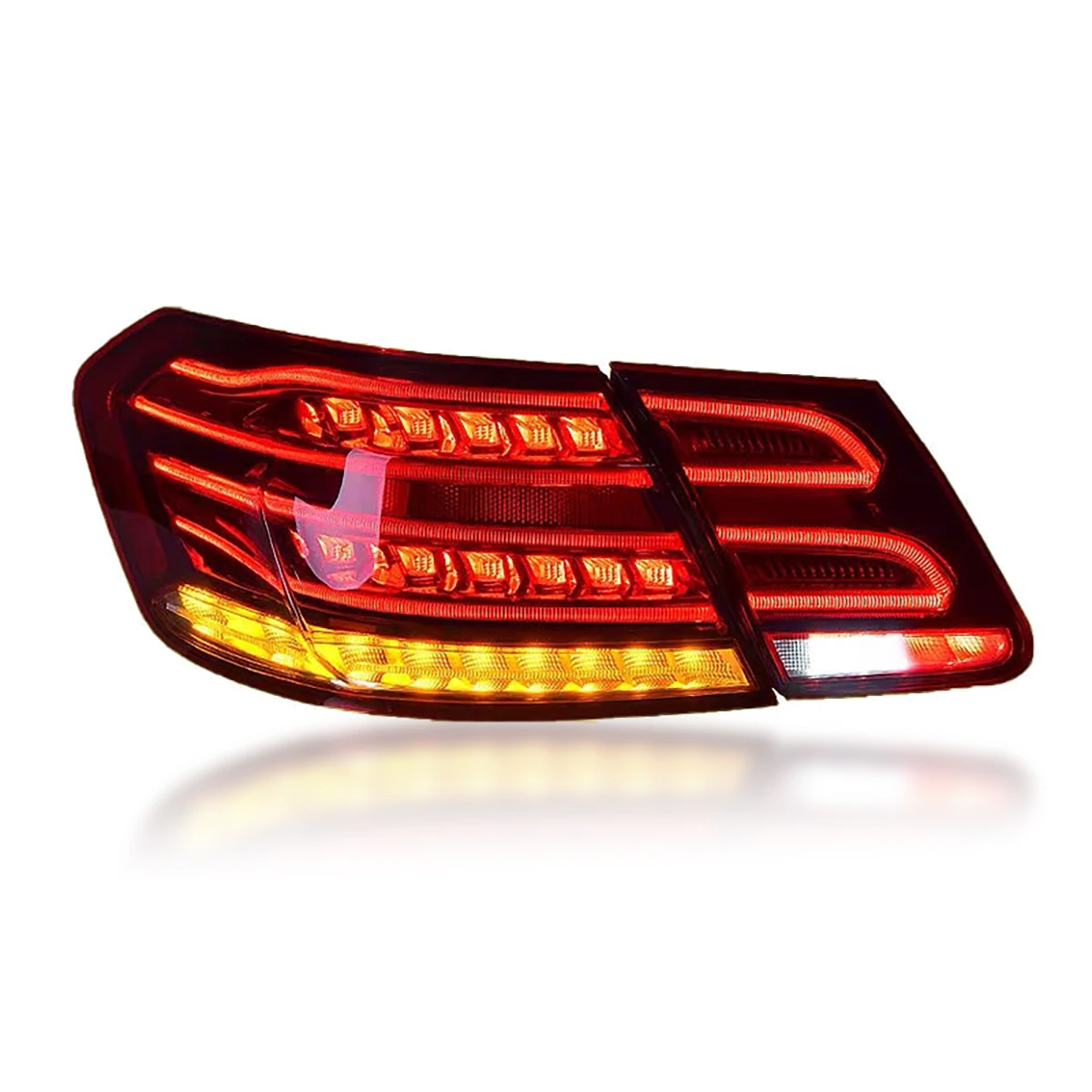 Car LED Tail Light For Mercedes Benz W212 Taillight E Class 2009-2013 E200L E260L E280L E300L E320L Signal Start Animation Brake