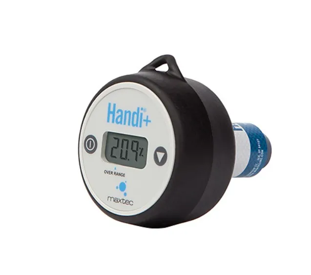 MAXTEC Handi+ MAX250B 가정 진료 진료소 및 병원용 가스 분석기 휴대용 산소 센서 O2 백분율 스팟 체크