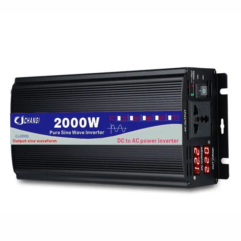 for Longji pure sine wave inverter 12V to 72V input converting to 220V or 110V AC output high efficiency power converter