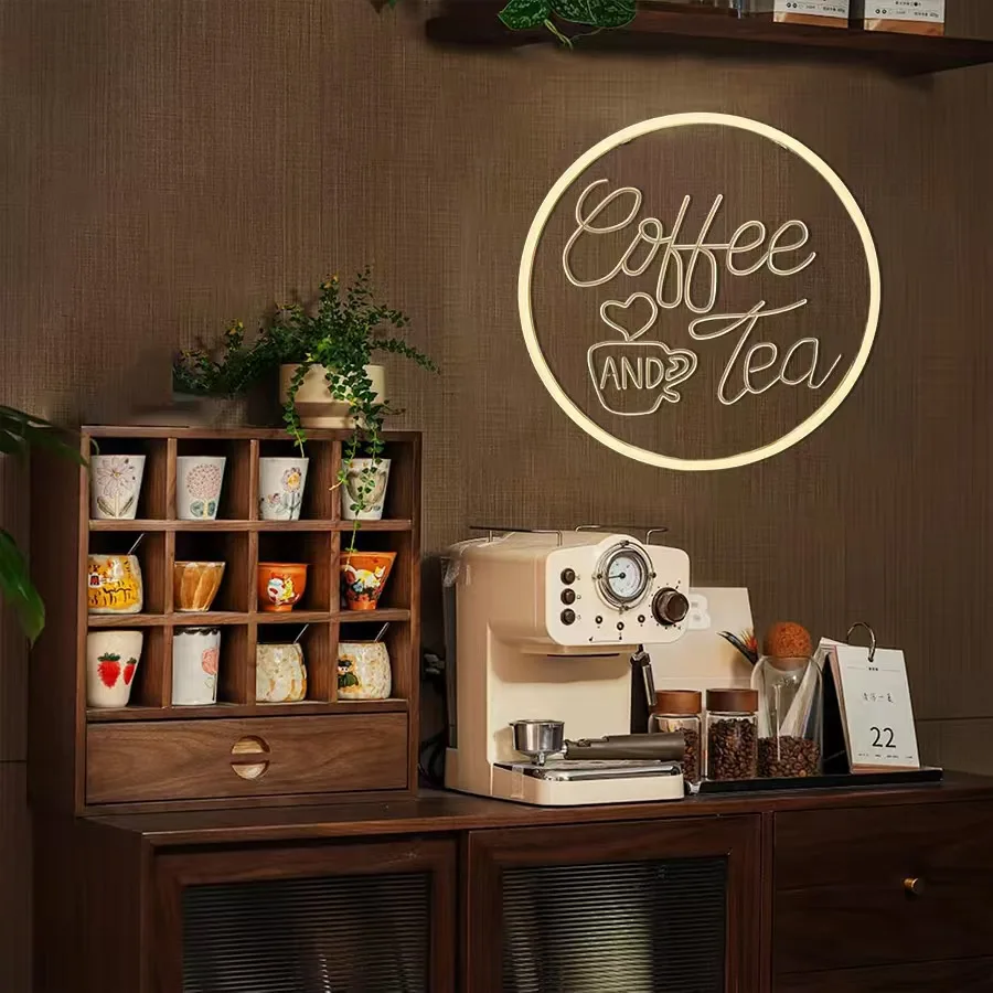 USB Powered LED Coffee Neon Sign Light for Cafe Bar Restaurant Business Wall Decor - Energy Efficient