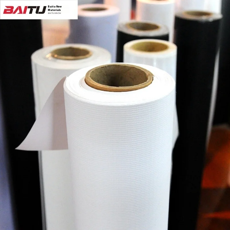 280G Glossy Waterproof Outdoor Advertising Fabric-Light Cloth Floor Stand Background Board