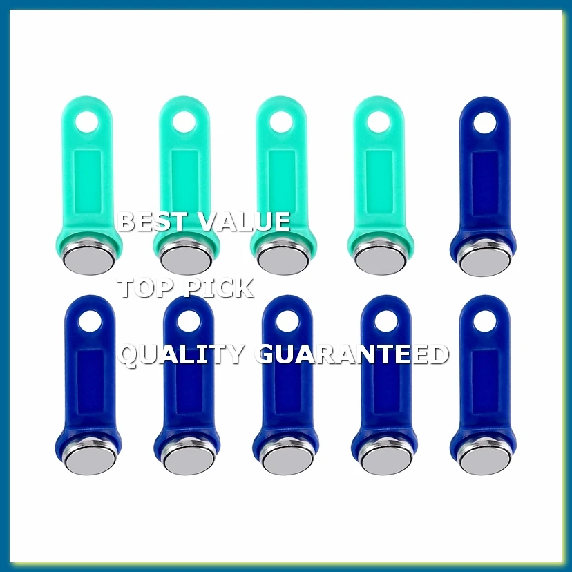 10Pcs/Lot Rewritable RFID Contact Memory Key RW1990 IButton for Copy Card Sauna Keys Cards