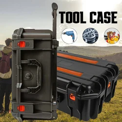 Large Capacity Tool box with wheels Professional Instrument Tool Box hard case Tool box wheeled pelican case Tool box organizer