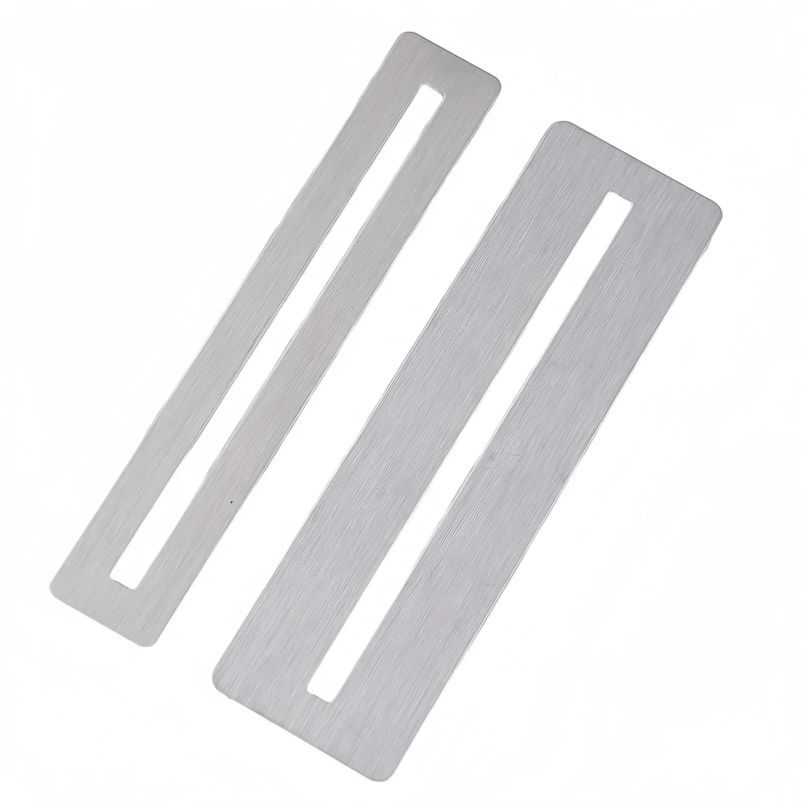 Miwayer 2 Pcs Guitar Bass Fretboard Guard Stainless Steel Fret Protector Luthier Tool for Fingerboard Sanding Polishing Toolset
