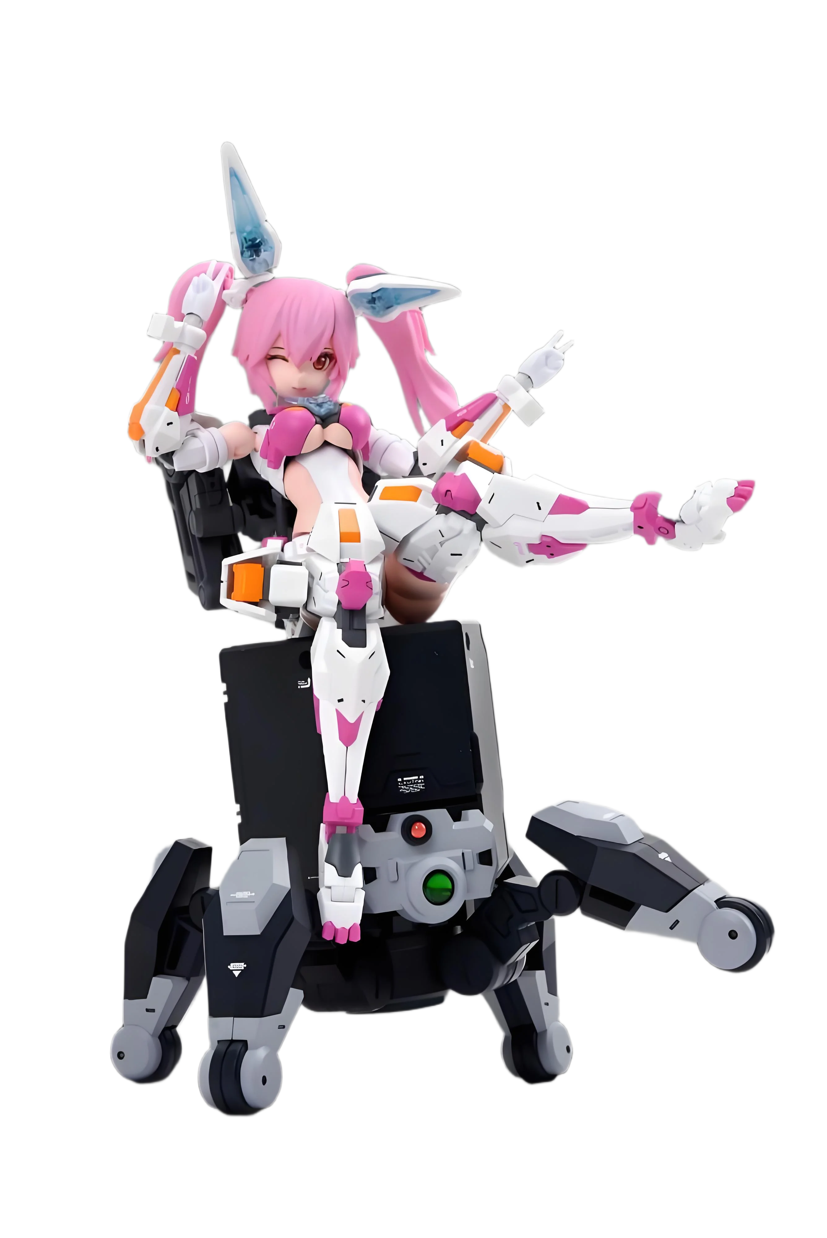 NUKE MATRIX Fantasy Girls CF02 Lirly Bell Remote Attack Battle Case Info لعبة تكتيكية هدية زينة قابلة للجمع للأولاد والبنات #3