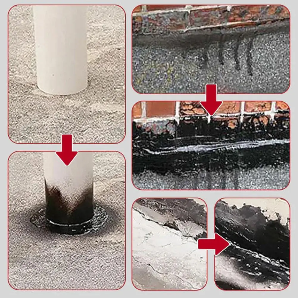 100 مللي تسرب إصلاح مانع التسرب مقاوم للماء سوبر قوي الترابط المنزلية ختم أداة إصلاح مانع التسرب كريم طلاء السائل رذاذ