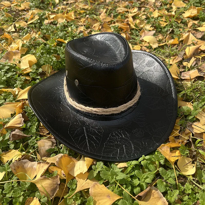Arthur Cosplay Prop PU Hut Schwarze Kappe Halloween Karneval Party Tägliches Outfit Breite Krempe Ritter Hut Männer Frauen Jazz Hut Zubehör