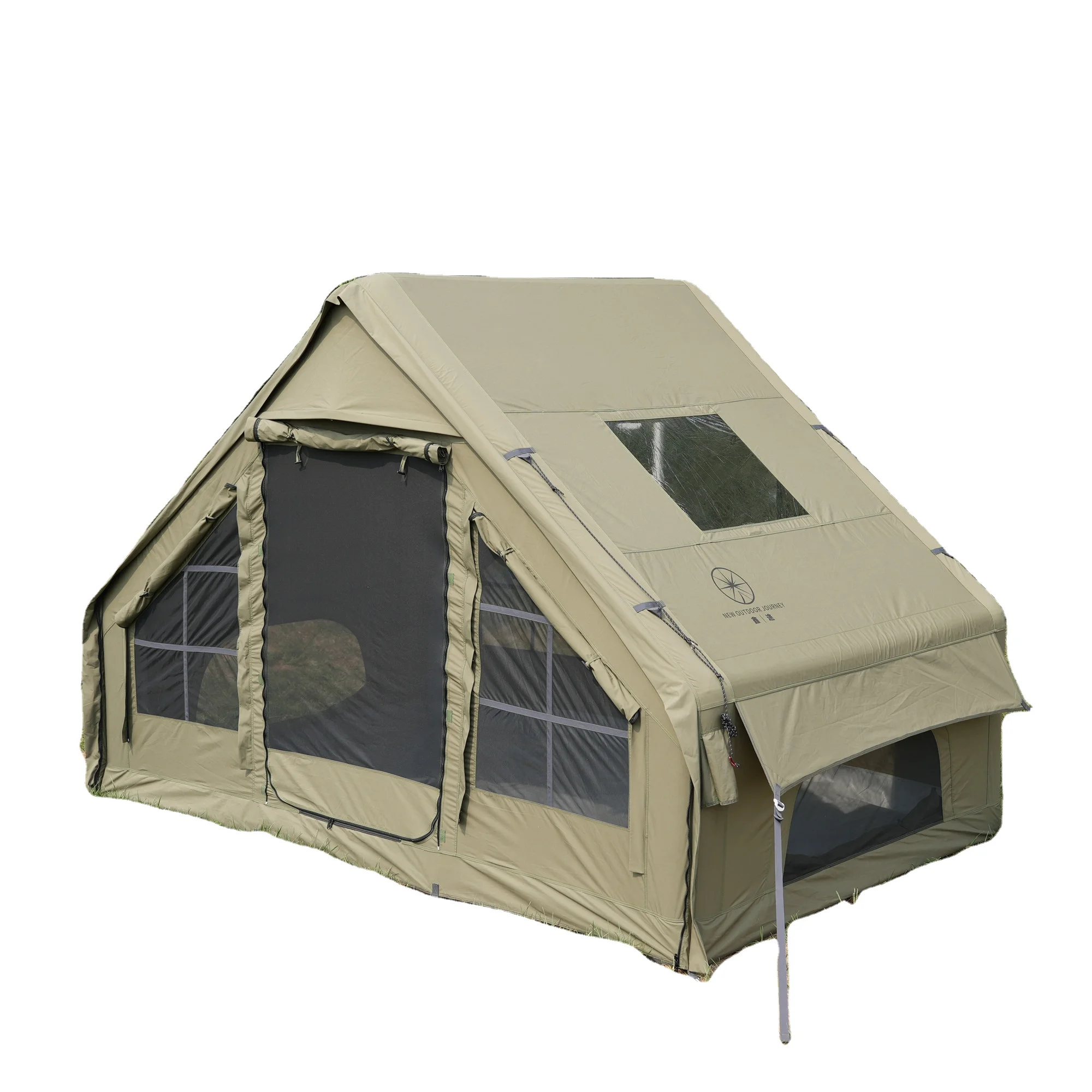 Waterproof Outdoor Camping Inflatable Tent Customized Luxury Air Family Xintu 6 Tent For Glamping