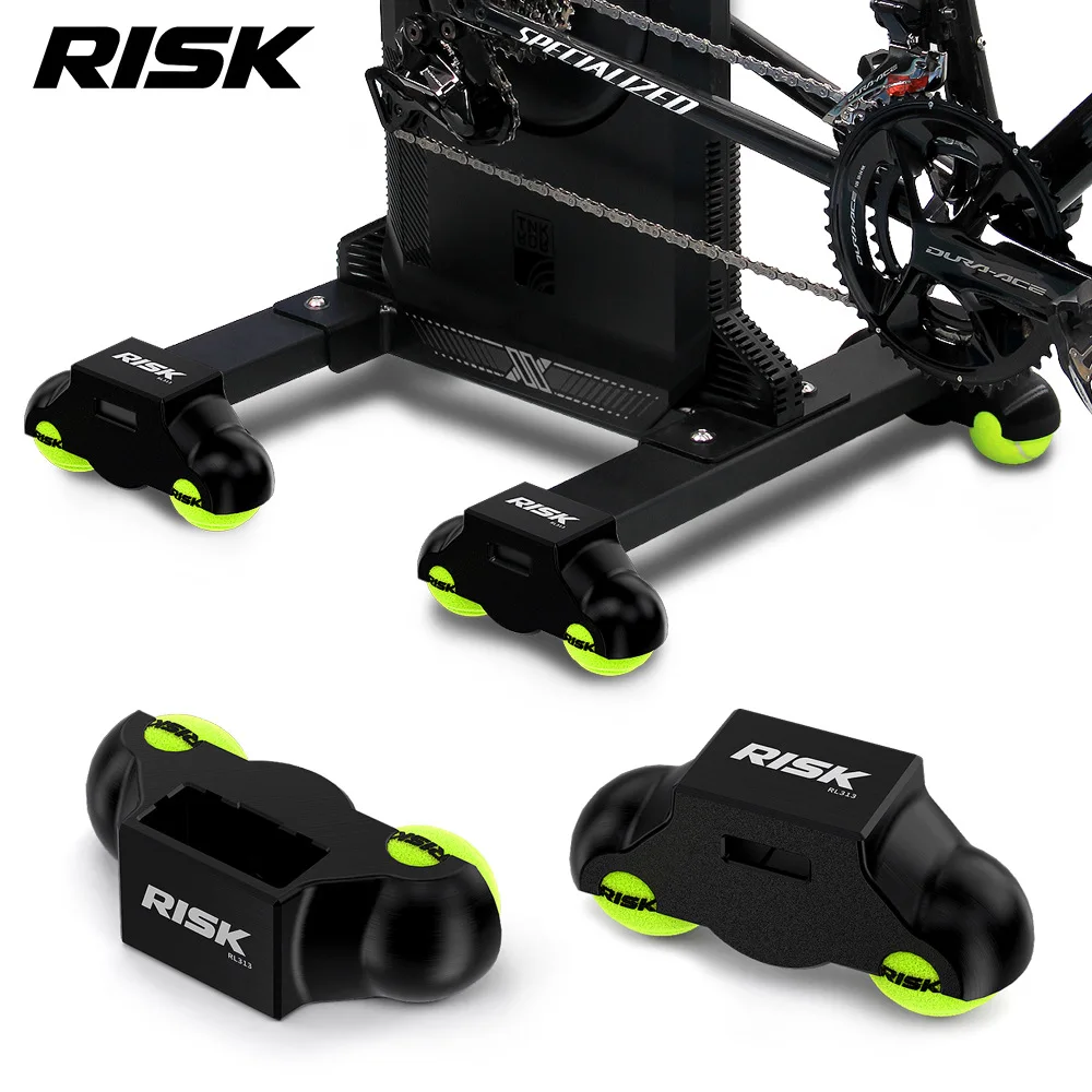 RISK bicycle indoor riding table rocker base bracket shock-absorbing floor mat X2 MAX tennis ball floor mat XX PRO