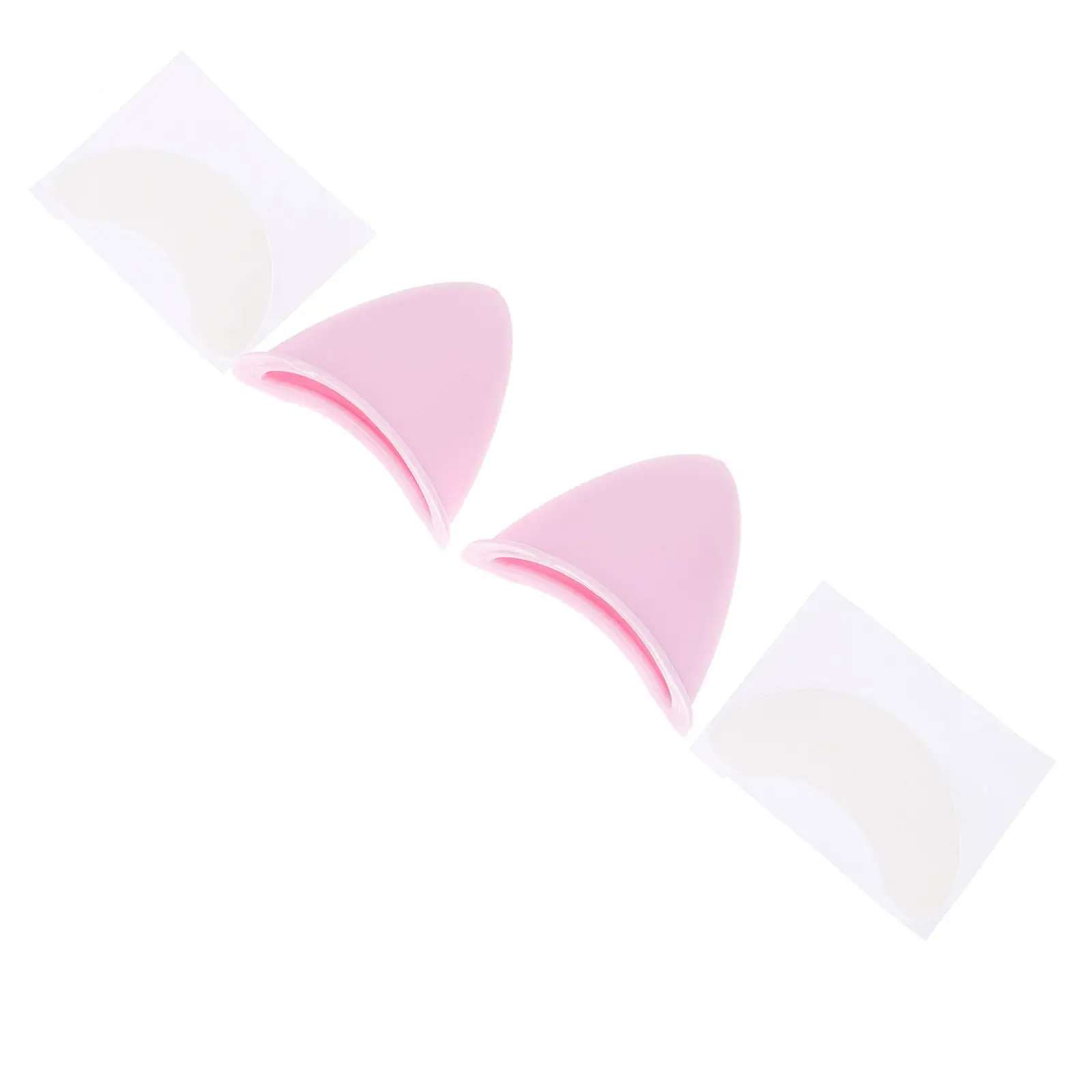 

2 Pcs Decoration Motorcycle Helmets Veneer Tpu Motorbike Cat Ear Ornament Man