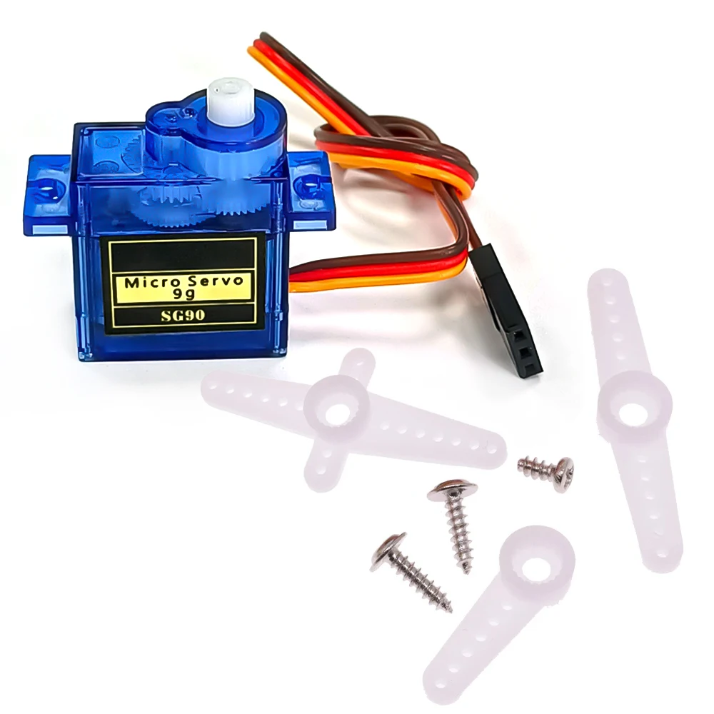 Mini-servo's Motorset Tandwiel 180 graden MG90S Servo / SG90 Servo