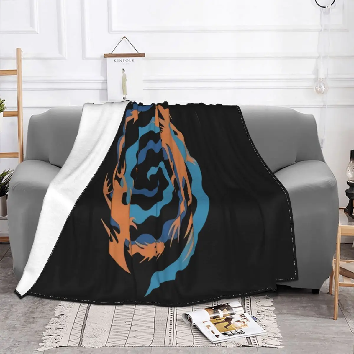 Anime Yugioh Polymerization Yugi Muto Sweat Cosplay Costume Cotton Female Girl Throw Blanket