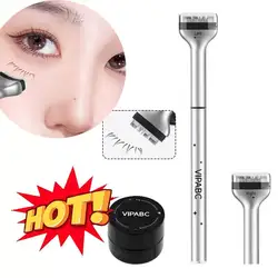 Lower Eyelash Stamp Professionnelle Eyelash Seal Eyeliner Pen Waterproof And Sweat Proof Eye Liner 2 In 1 With Ink New