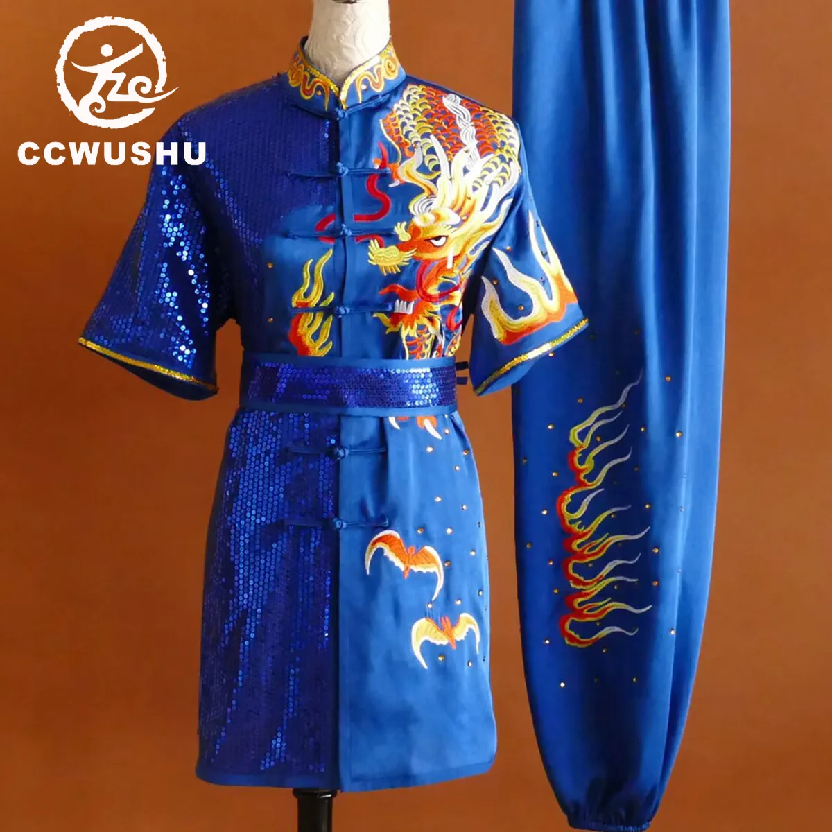 Tailor-Made Clothing for Martial Arts Competition, Embroidered Clothing, Wushu clothes, Taichi, Taiji, Changquan Uniform CCWUSHU
