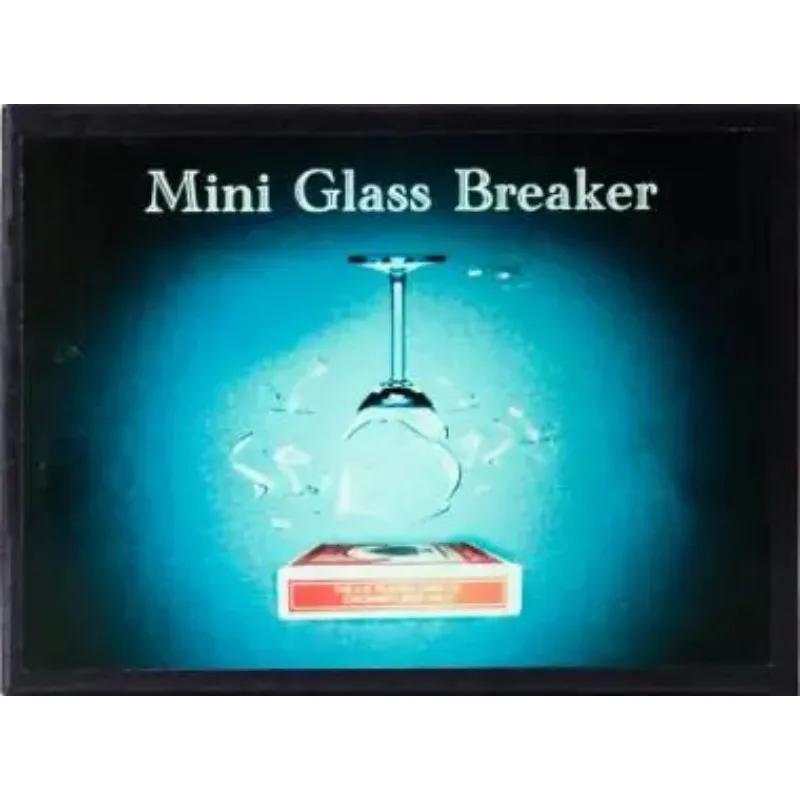 

Mini Glass Breaker Magic Tricks Magician Glass Breaking Magia Device Stage Illusions Accessories Gimmick Props Magician Toys