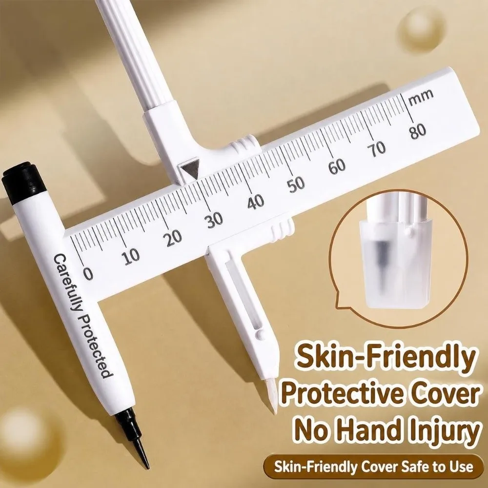 Digital Display Compass Lock-Distance Safe No Metal Geometry Compass with Replacement Pencil Leads Drawing Compass School Office