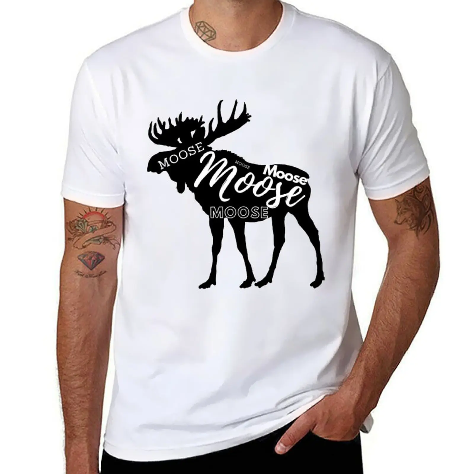 

Moose moose moose moose! T-Shirt man t shirts for men casual t shirt man casual man t shirts for men T-Shirt