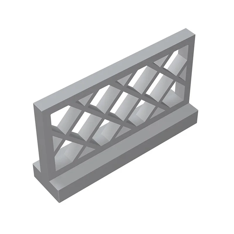 MOC 10PCS Classical 3185 Fence 1x4x2 Building Block Lattice Stacking Replaceable Bricks Creative Toy Adults Boys Holiday Gifts