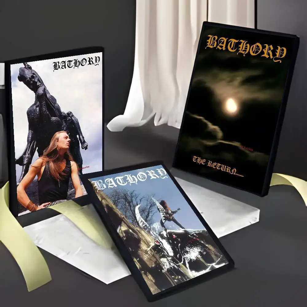 War Metal Black Metal B-Bathory-MT Band Poster Art painting poster with prints Home bedroom living room decoration gift