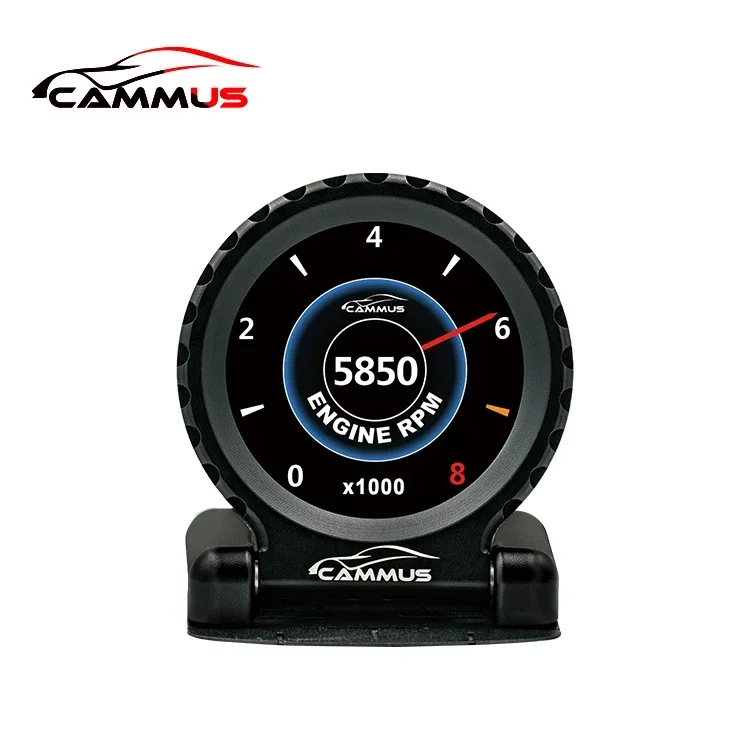 Cammus Obd Sensor Gauge (Water Temperature, Voltage, Tps) Read All Engine Meters