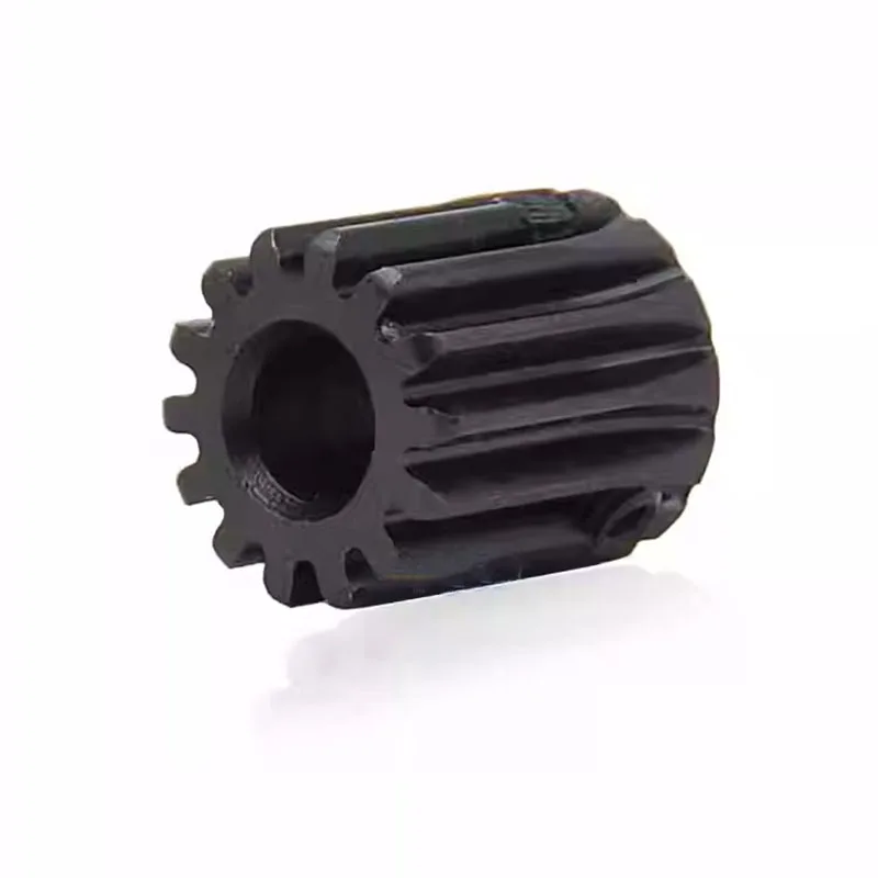 Engrenage droit 10T 12T 14T, alésage 4mm ~ 8mm, engrenage de transmission à noircissement en acier 45 #, pignon 1 m, pièces d'engrenage moteur, accessoires, 1 pièce