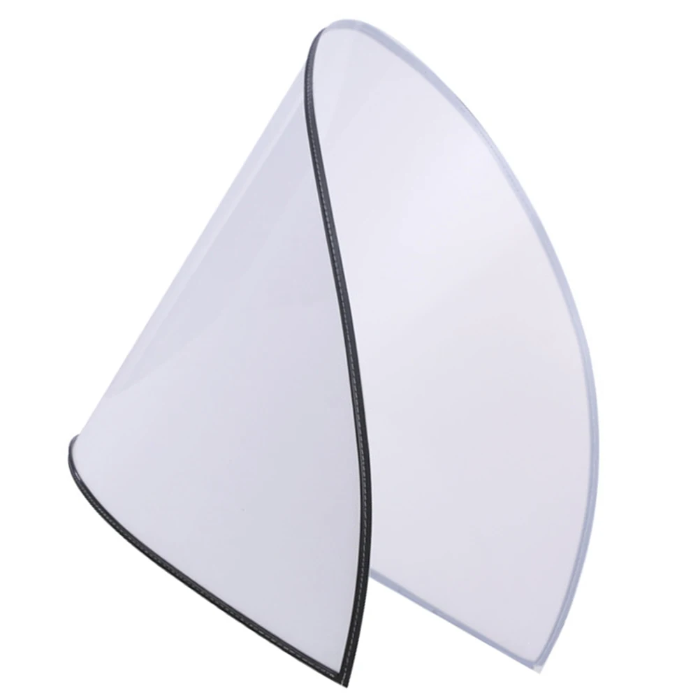 

Foldable Chopping Board Baffle Safe Non deformed Opaque Kitchen Guard Dishwasher Residue Proof Plate White Anti Dirt