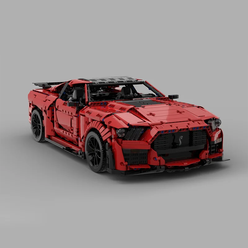 

3932PCS MOC Shelby Gt500 2020 Building Bricks Creative Educational Technology Toy for Kids Birthday Gift Blocks