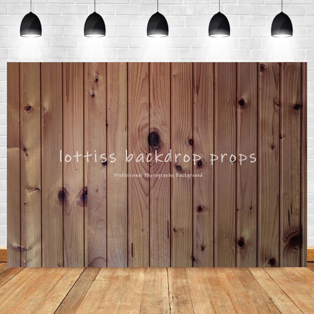 Brown Wood Planks Floor Photography Backdrops Adult Portrait Party Photocall Dark Damaged Wooden Boards Wall Background