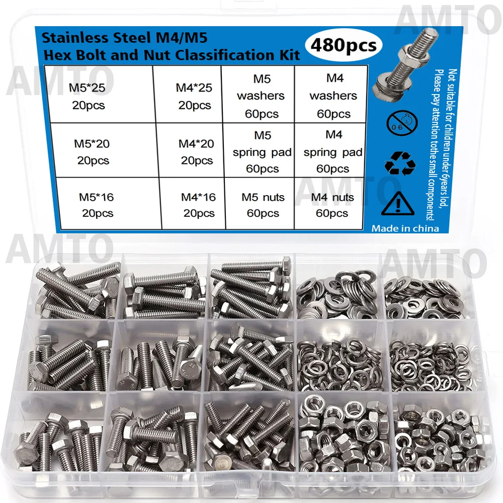 A Kit Of 480 Stainl…