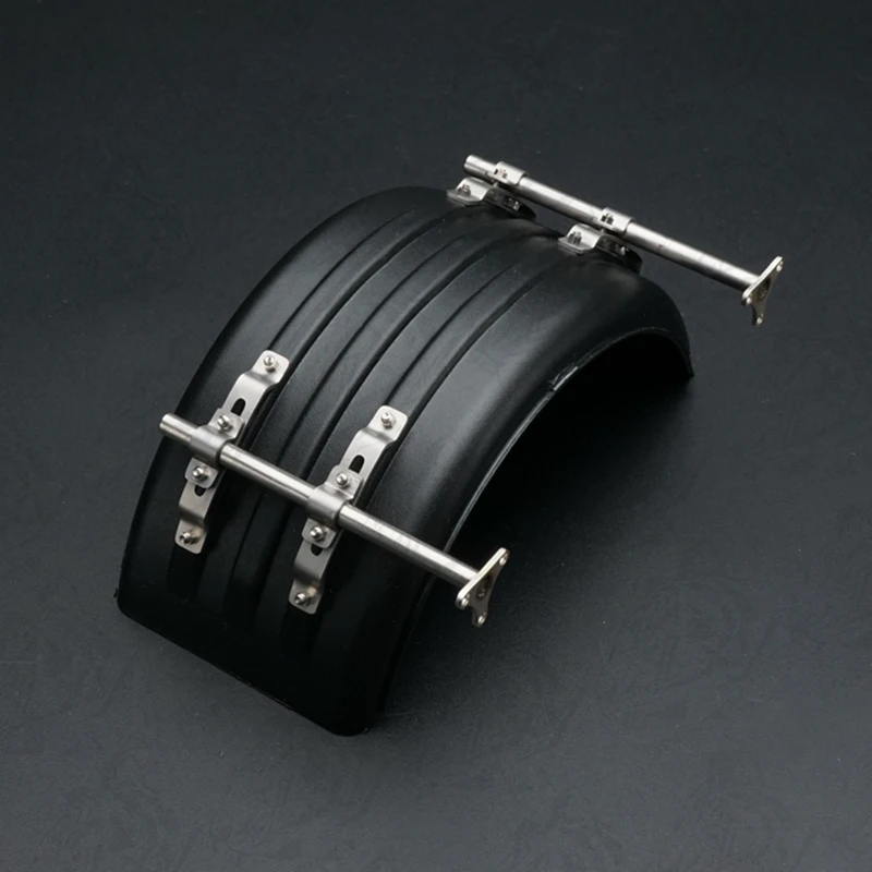 1:14e Schaal 2 stuks Metalen Simulatie Ronde Smalle Spatbord voor Tamiya RC Truck SCANIA 770S R620 VOLVO Benz Arocs MAN TGX Auto