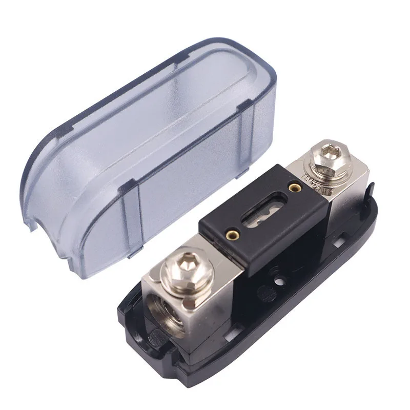 ANL Fuse Holder Bolt-on Fuse Automotive Fuse Holder with100A 150A 200A 250A 300A Fuse AMP 0GA/4GA Wiring Hole