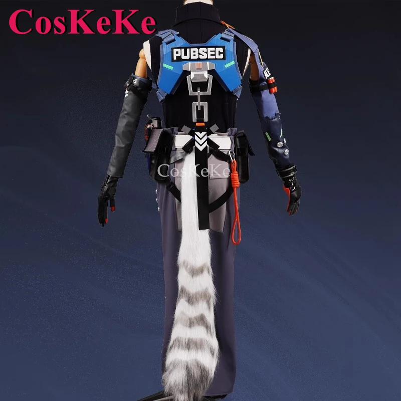 CosKeKe Seth Lowell Cosplay Game Zenless Zone Zero Costume Fashion Uniforms Full Set Activity Party Role Play Clothing S-XXL New