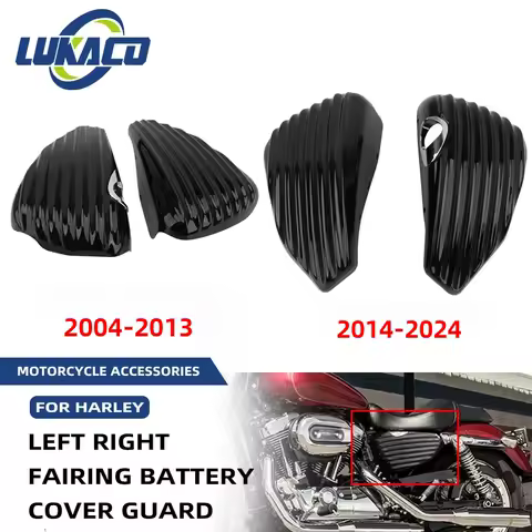 Motorcycle Accessories Battery Side Fairing Covers For Harley Sportster XL1200 XL883 XL 883 1200 Forty Eight 2004-2024