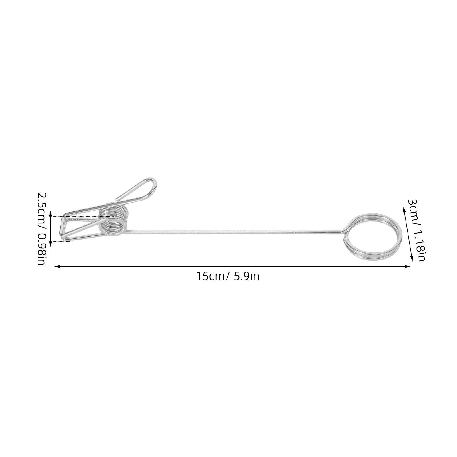 4Pcs Double Headed Metal Photo Clip Holder Card Clip Stand for Menu Cards Flower Cards Notes Photos Desktop Decor Sign Holder