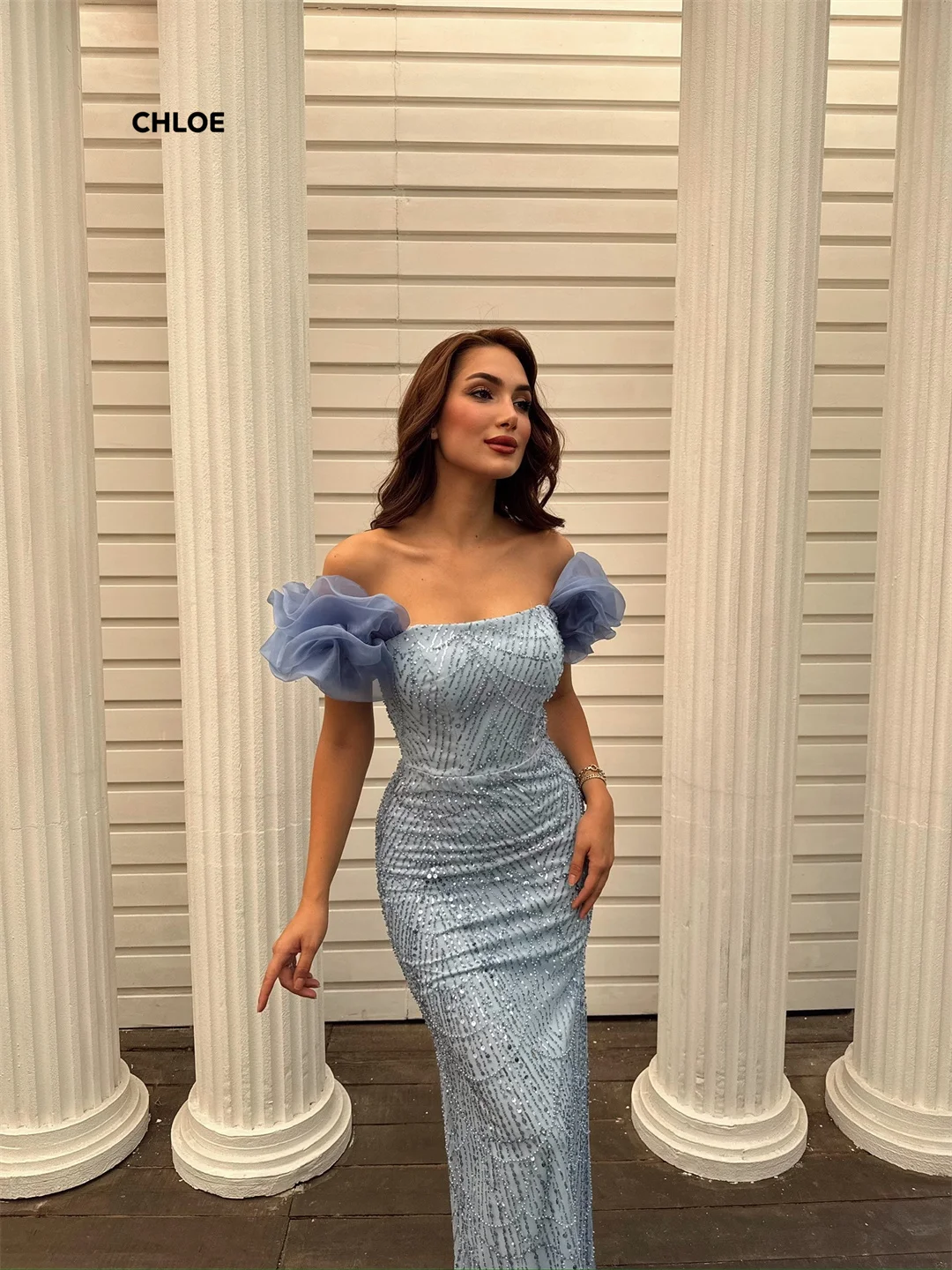 Feito sob encomenda vestido de baile vestido de noite sereia mulher fora do ombro elegante vestidos de festa de luxo manga curta roupas de baile 2025