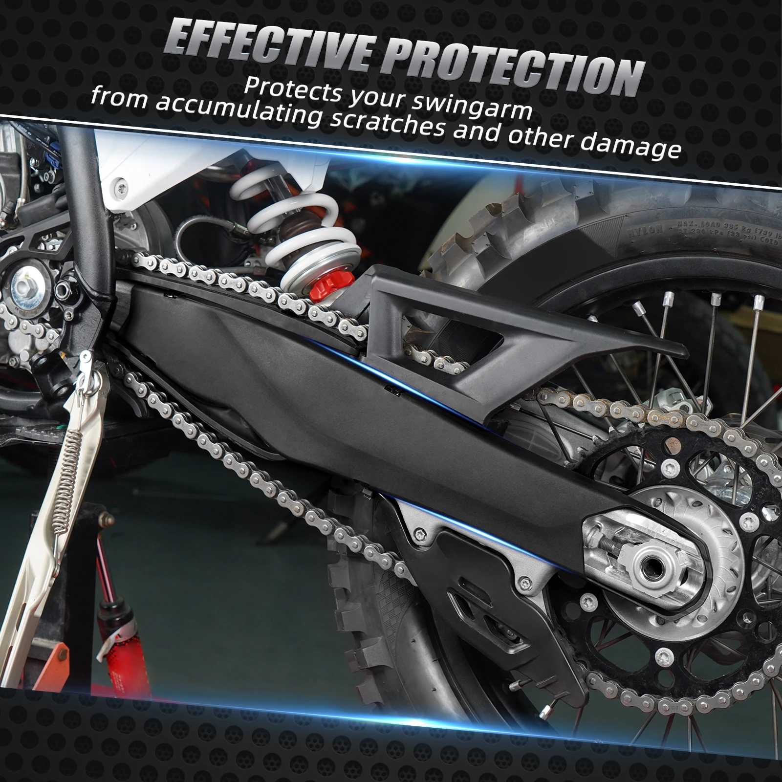 

For 2025 2024 KTM EXC 300 Rear Swingarm Protectors Guard Kit XW-F XCF-W 500 EXC-F 450 SX-F 350 XC-W 250 EXC 150 XC SX 125 2023