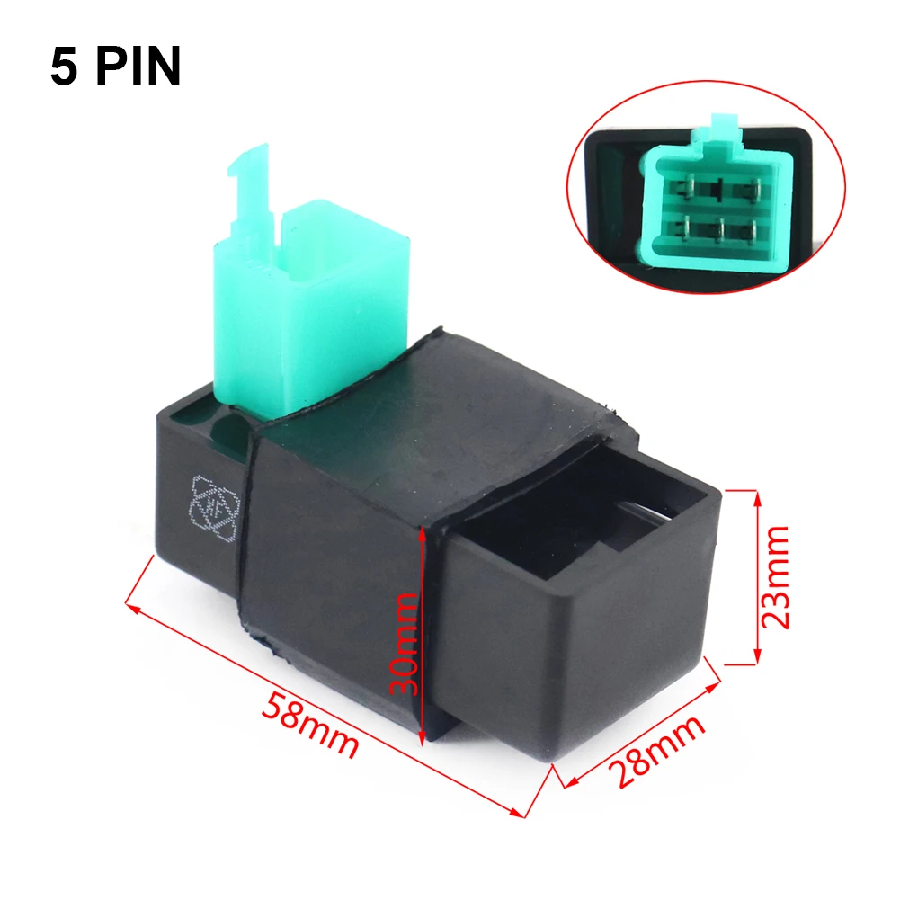 4/5 Pin Racing CDI Box Ignition For Motorcycle 50cc 60cc 70cc 80cc 70cc 90cc 110cc Scooter ATV Metal Plastic Motorcycle Parts