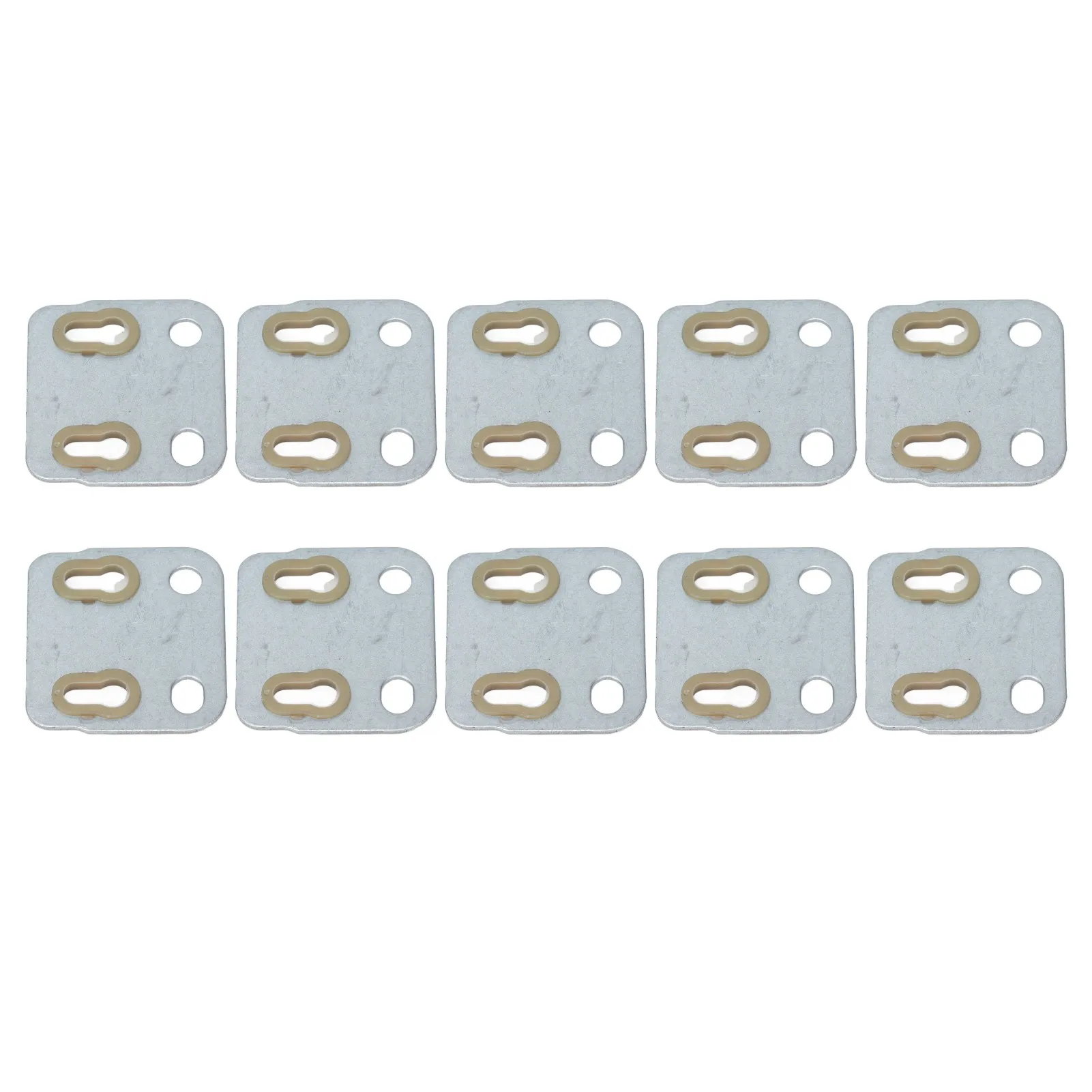 10Pcs Valve Push Rod Guide Plate Iron Plastic Guides Plates for 154F Diesel Engine