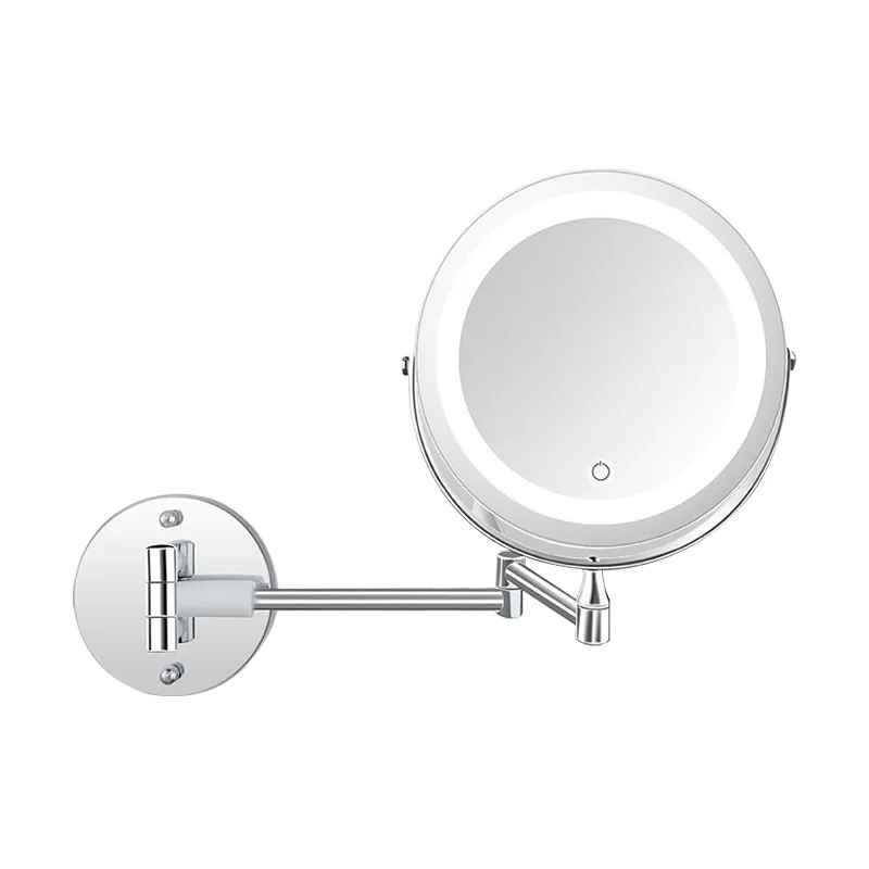 

7-Inch LED lighting bathroom mirror wall-mounted design with fill light function