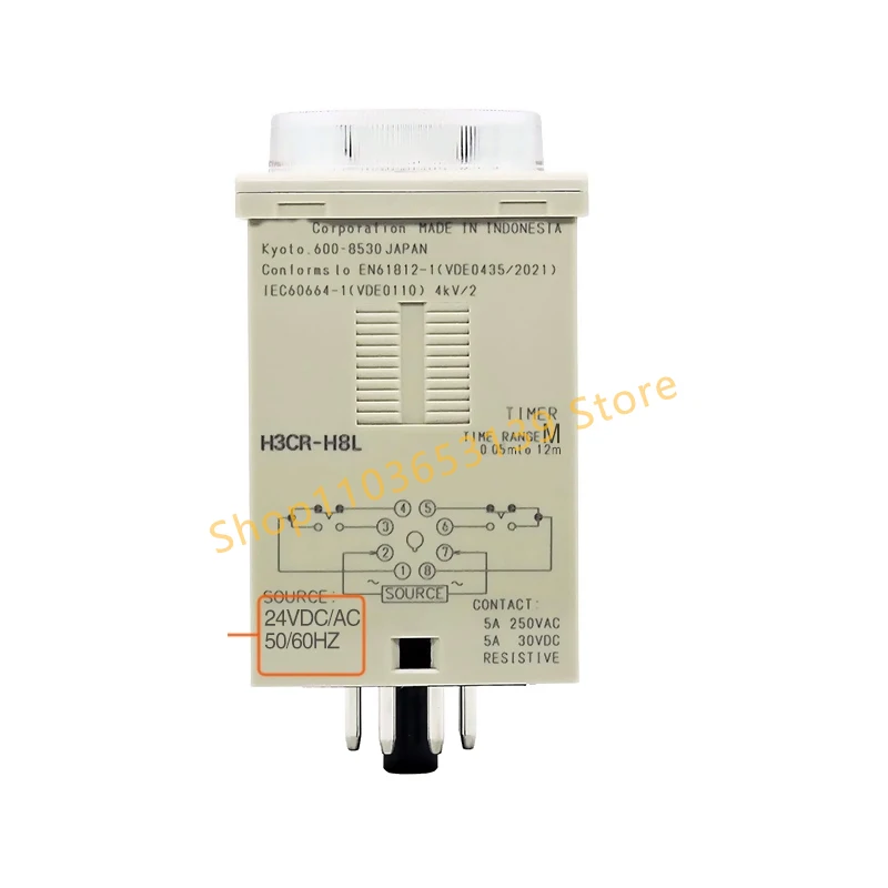 

H3CR-H Power Outage Delay Timer H3CR-H8L AC/DC24 H3CR-H8L AC200-240