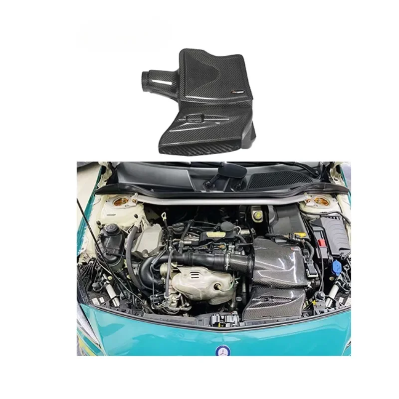 Auto Engine Systems 100% Dry Carbon Fiber Cold Air Intake System for CLA220 CLA250 A200 A250 W176 2.0T