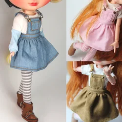 Blyth-ropa con tirantes para muñeca, leggings, camiseta de 28-30cm, Azone OB22 OB24, 1 piezas