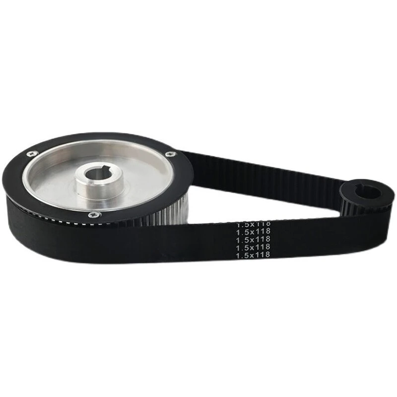 Wire cutting synchronous gear 118 drive belt, tension wheel, elastic, suitable for synchronous wheel of Zhenwei machine