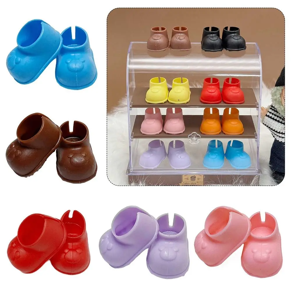 Per scarpe da 17 cm Scarpe alla moda per stivali da pioggia corti abbinati da 17 cm Scarpe da bambola senza bambola