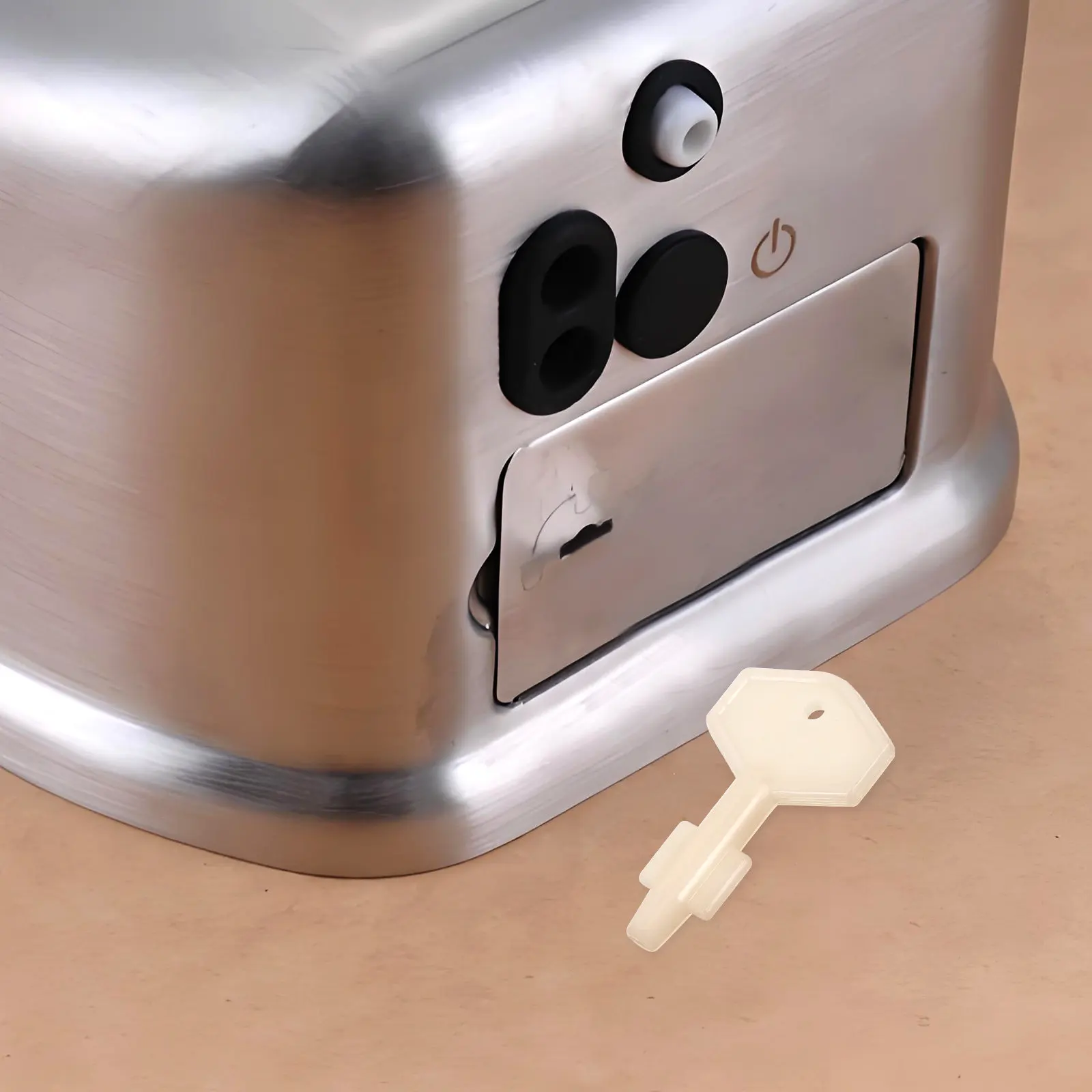 

Сменный ключ для диспенсера туалетной бумаги, пластиковый, прочный, с эргономичной рукояткой для удобного захвата, для зон с высокой проходимостью, диспенсер для рулонов бумаги