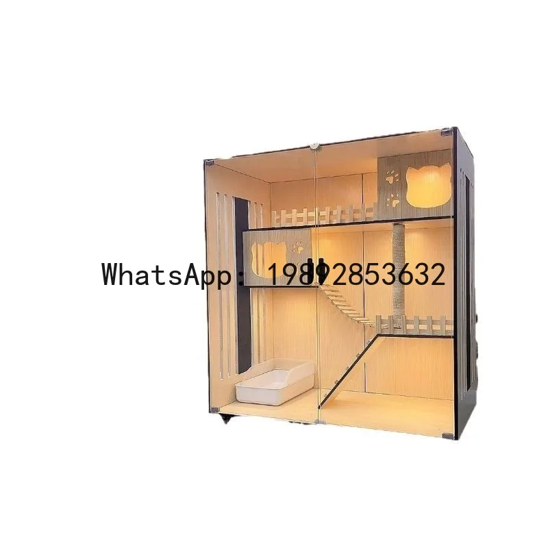 

PYJ new villa household cabinet cage indoor big cat house cat house
